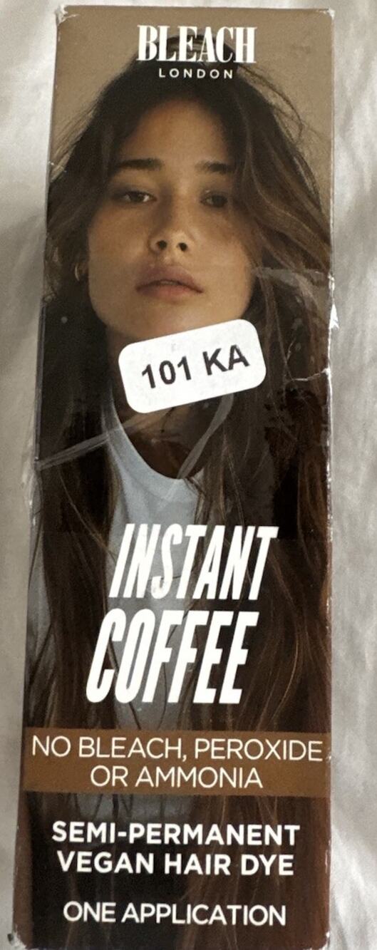 Bleach London Instant Coffee Semi Permanent Vegan Hair Dye 150mL New